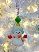 Acrylic Snowman Ornaments