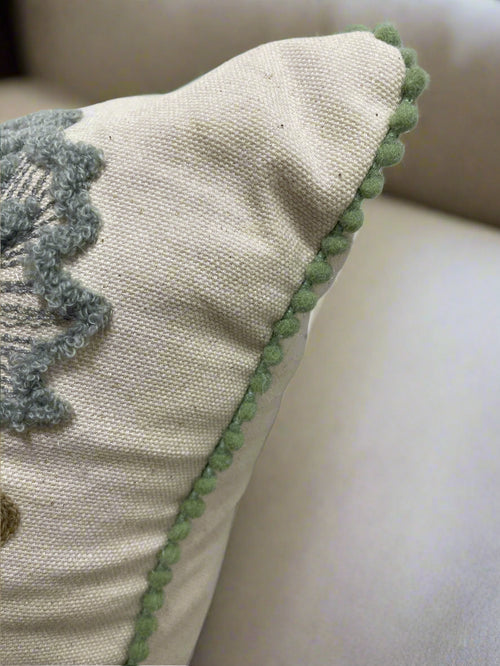 Blue Pumpkins Throw Pillow