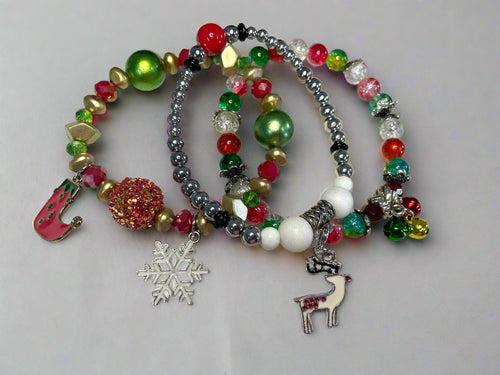 Custom-Curated Bracelet Sets- Christmas