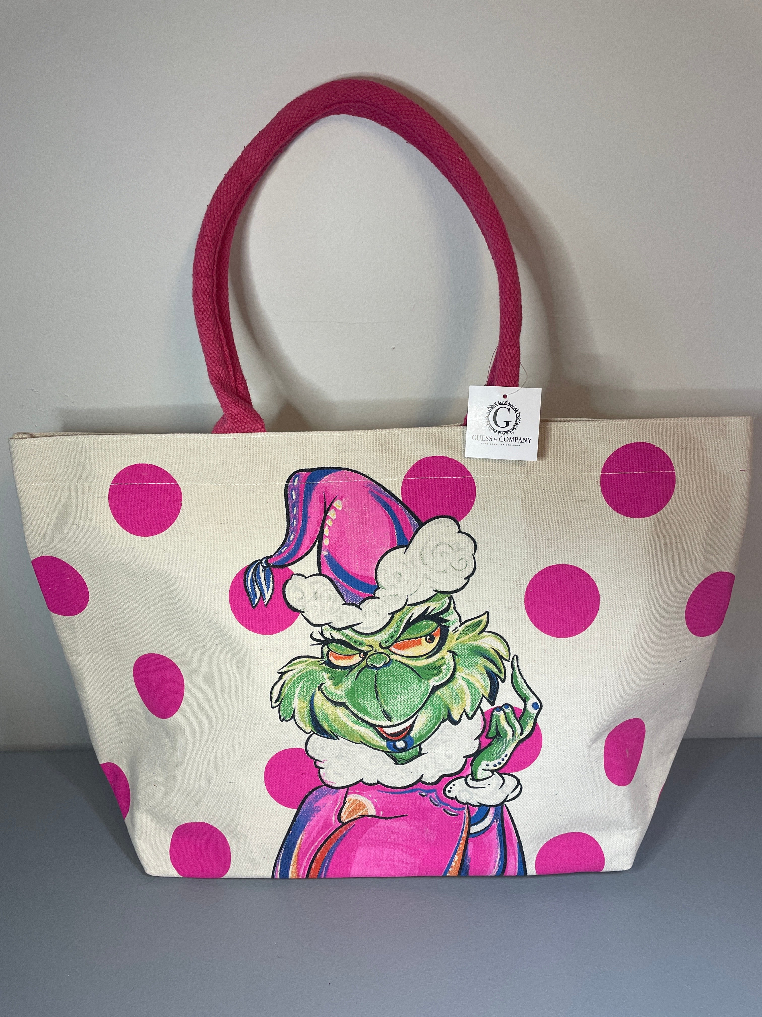 Guess & Company's "Green Monster" Totebag
