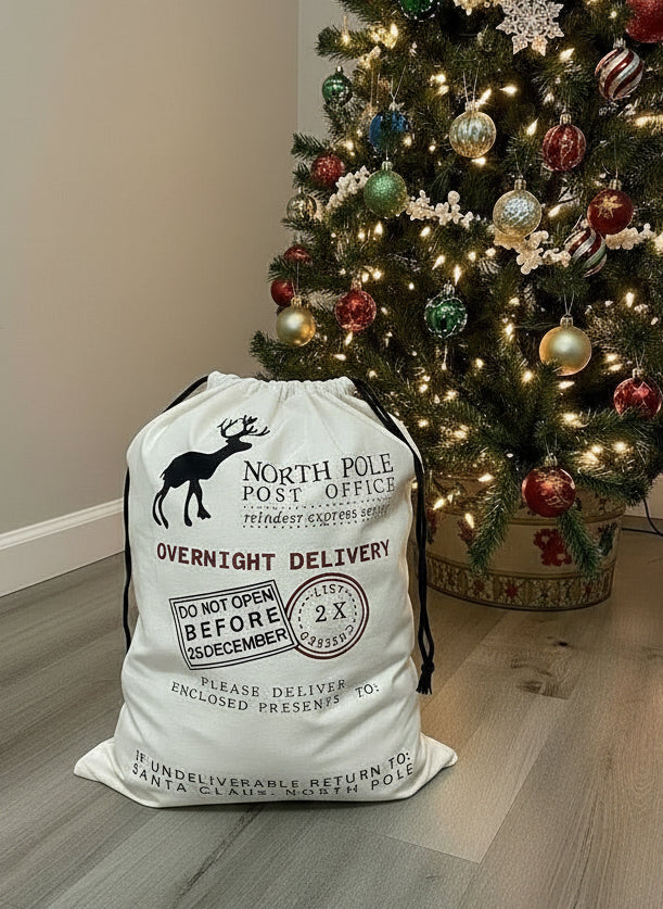 Santa Sacks - Overnight Delivery (19"x26")