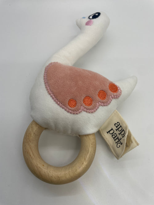 Apple Park Rattle- Swan