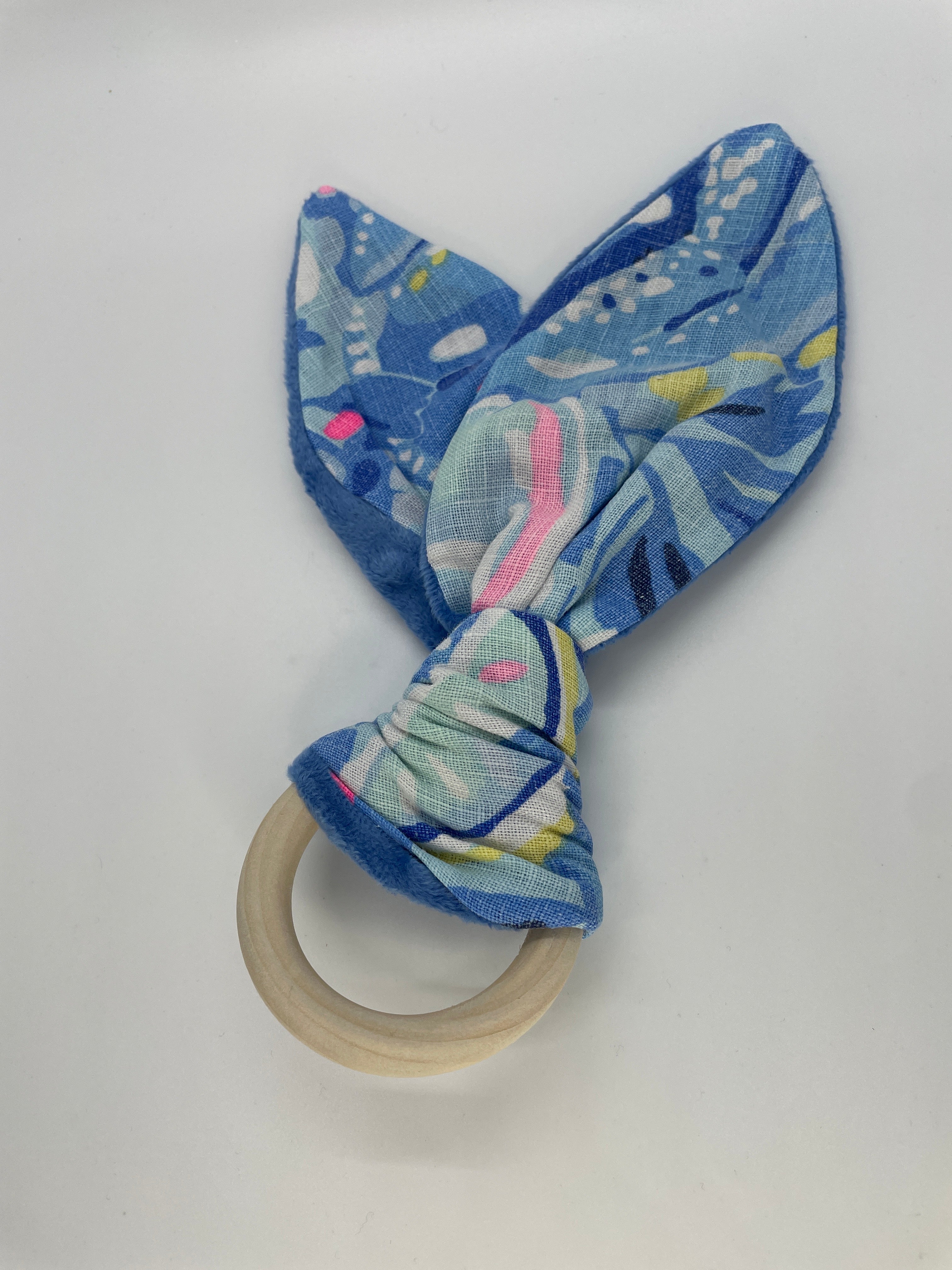 Wood Ring Baby Teether - IB Lilly Pulitzer