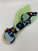 Wood Ring Baby Teether - various