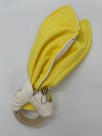 Wood Ring Baby Teether - Bumblebees
