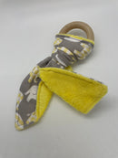 Wood Ring Baby Teether - Elephant