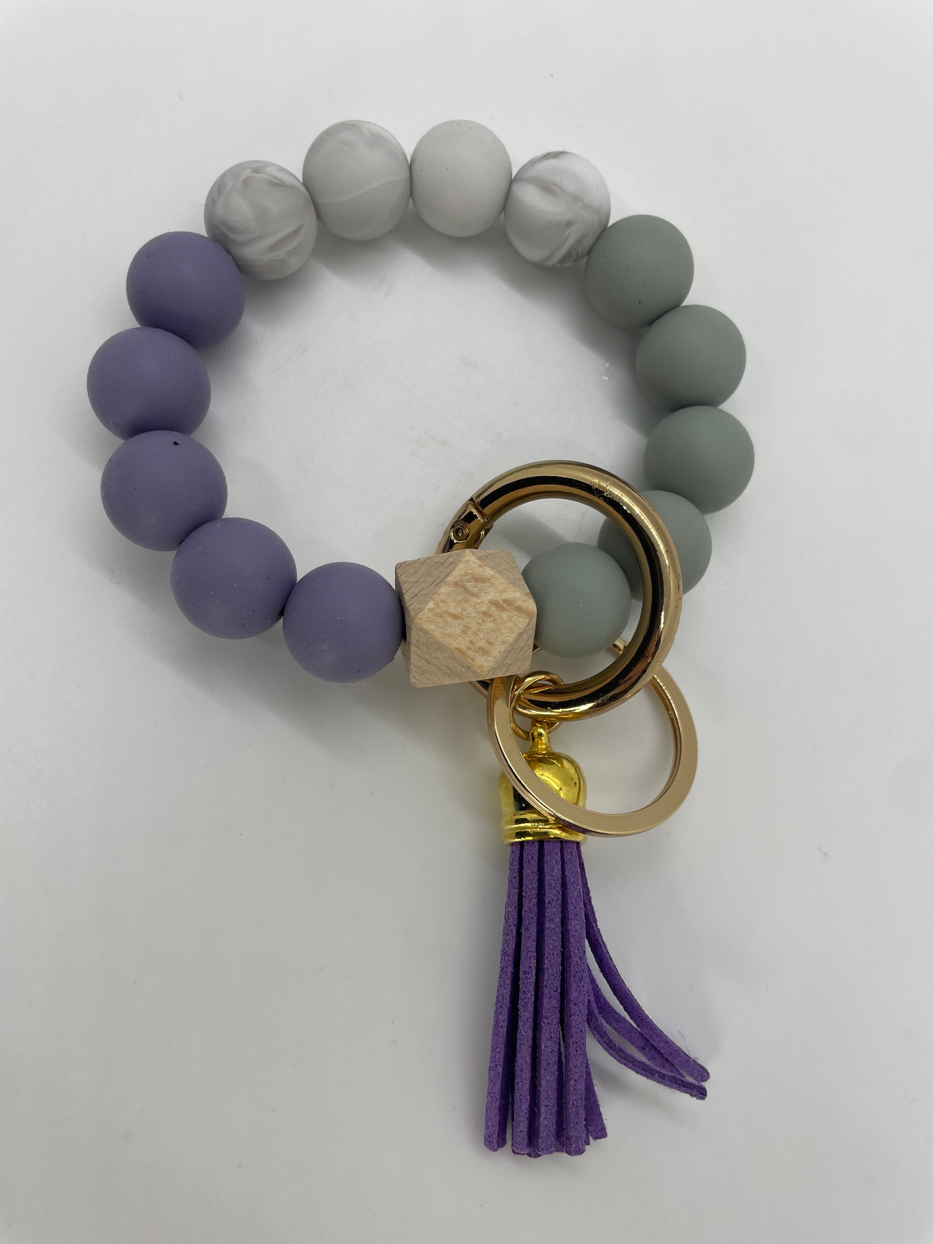 Silicone Wristlet Keyring