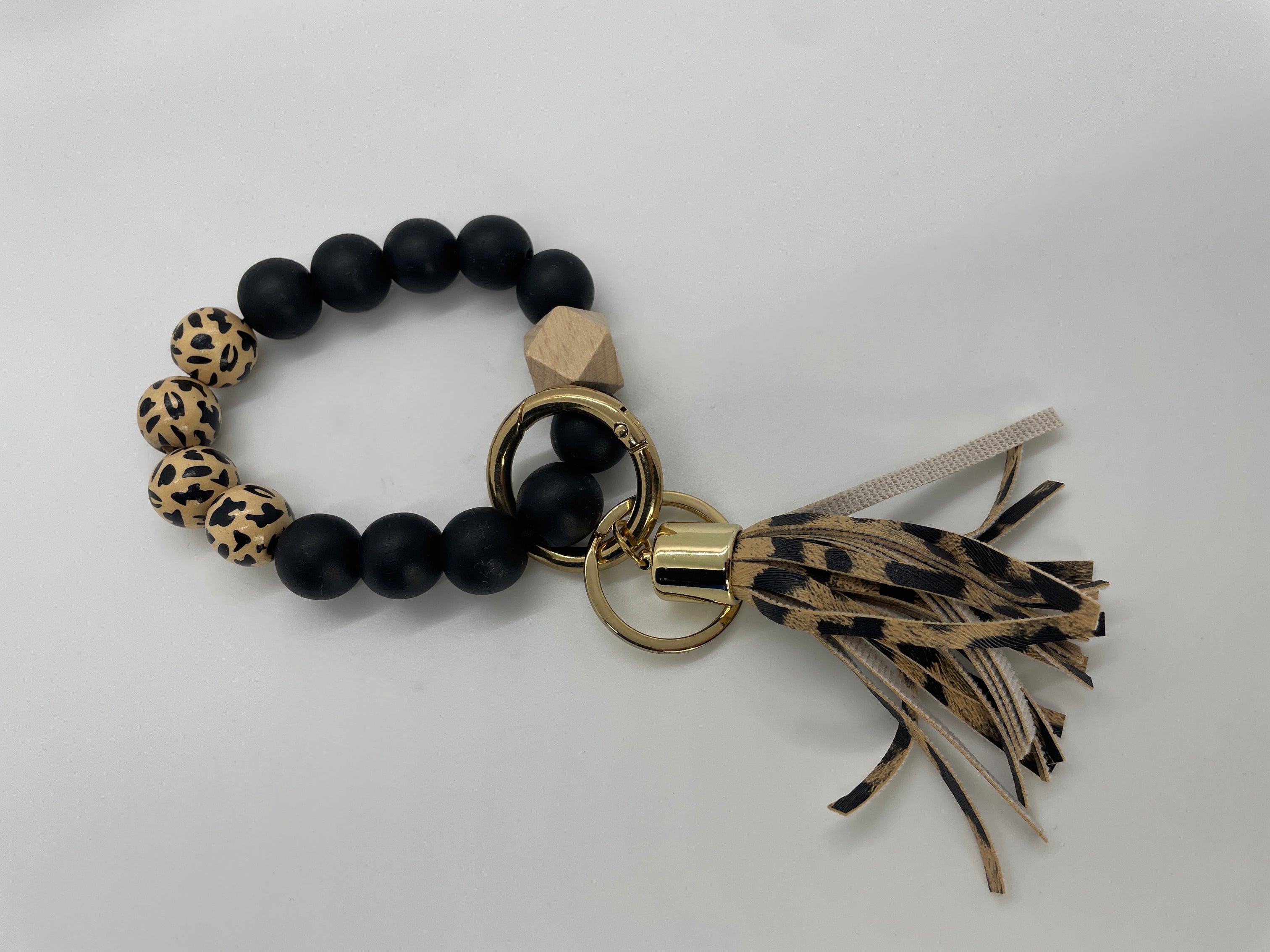 Wooden Wristlet Keyring