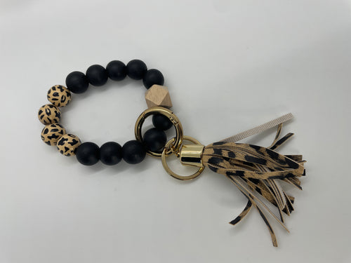Wooden Wristlet Keyring