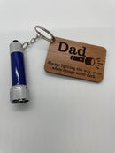 DAD "Lighting the Way" Keyring