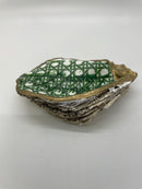 Oyster Shell Ring Dish - Green