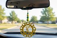 Acrylic Personalized Letter Car Charm/Ornament