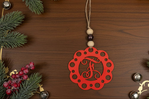 Acrylic Personalized Letter Car Charm/Ornament