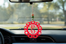 Acrylic Personalized Letter Car Charm/Ornament