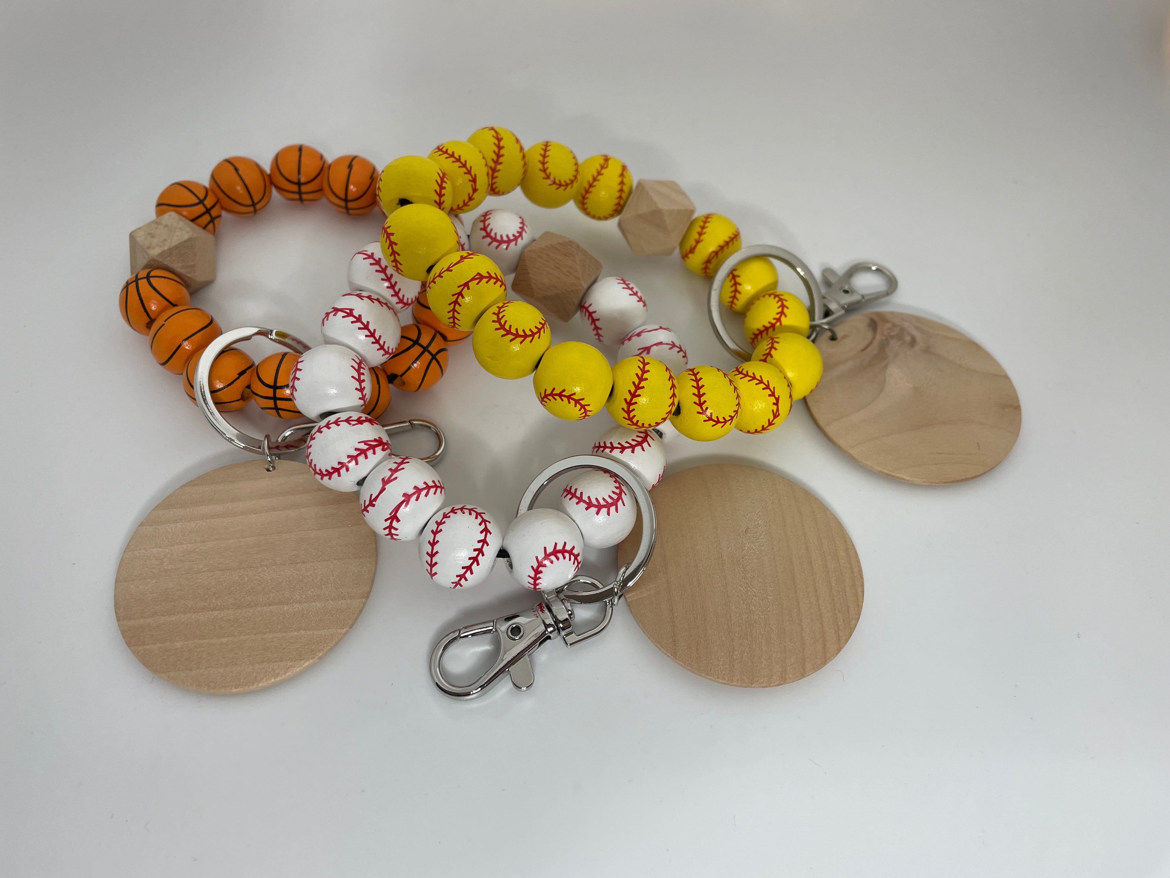 Sports Wristlet Keyring
