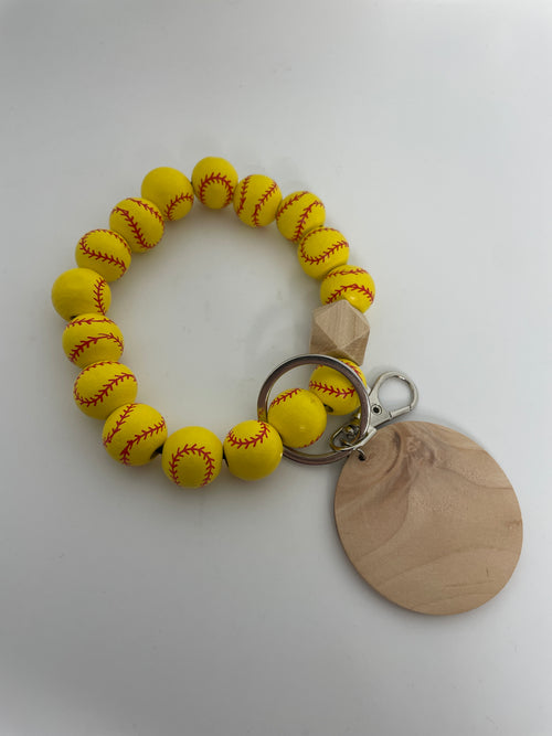 Sports Wristlet Keyring