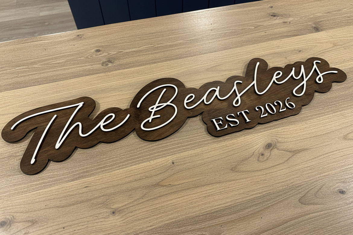 Last Name Sign