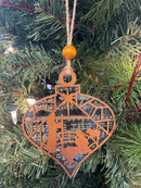 Wood and Acrylic Ornament- various