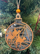 Wood and Acrylic Ornament- various