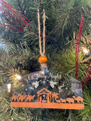 Wood and Acrylic Layered Ornament