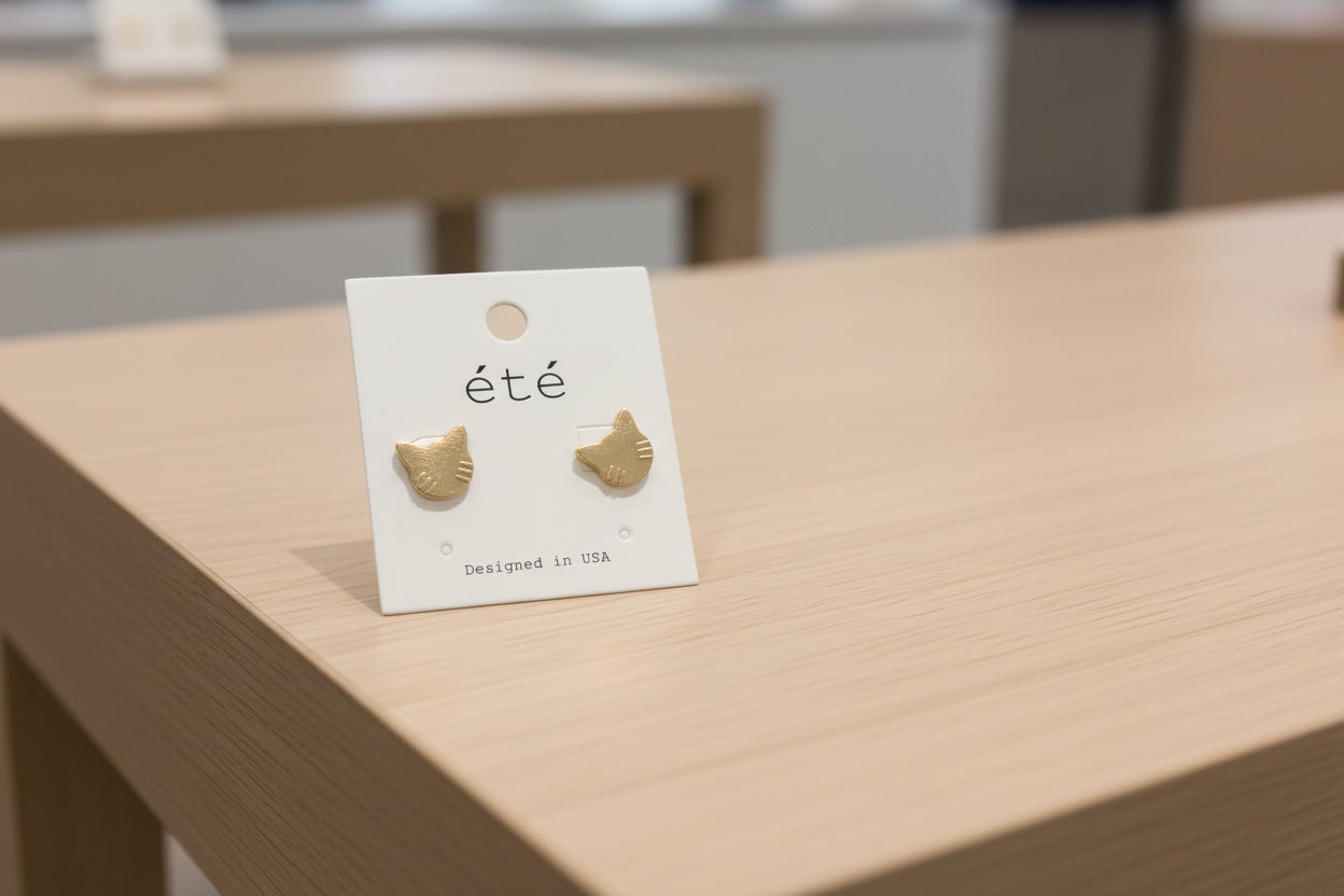 Kitty Studs