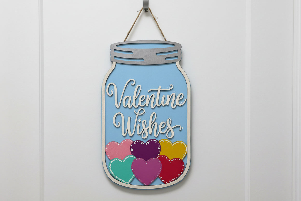 "Valentine Wishes" Doorhanger