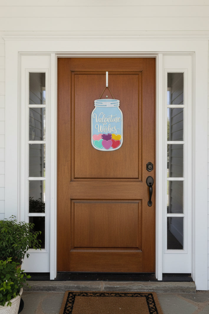 "Valentine Wishes" Doorhanger