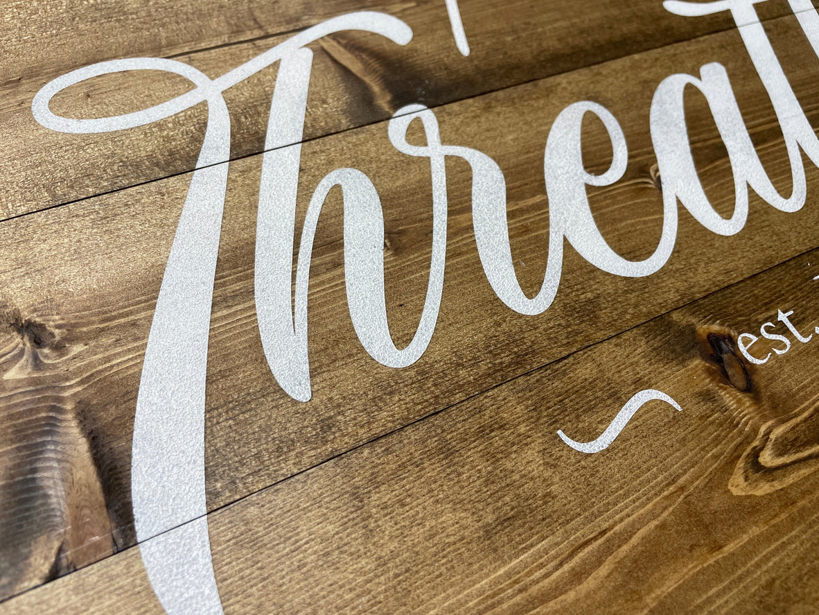 Personalized Serving Tray
