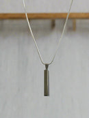 Sterling Silver Personalized Bar Necklace