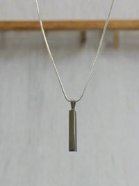 Sterling Silver Personalized Bar Necklace
