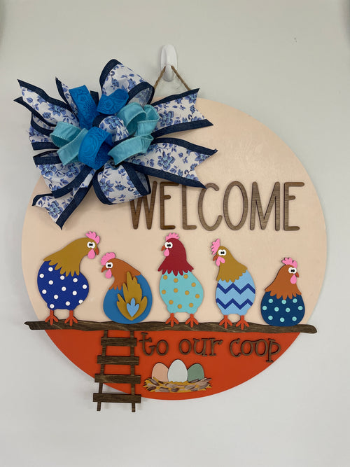 "Welcome to Our Coop" DoorHanger