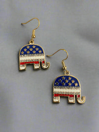 Patriotic Earrings