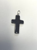 Natural Stone Cross Pendent Necklaces
