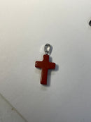 Natural Stone Cross Pendent Necklaces