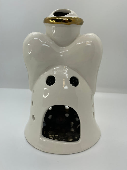 Angel w/Heart Tealight Candle