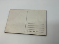 P. Graham Dunn Wooden Postcard- sled