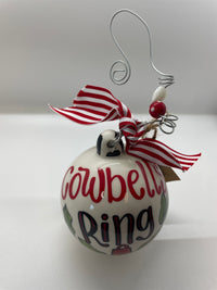Glory Haus Cowbells Ring Ornament