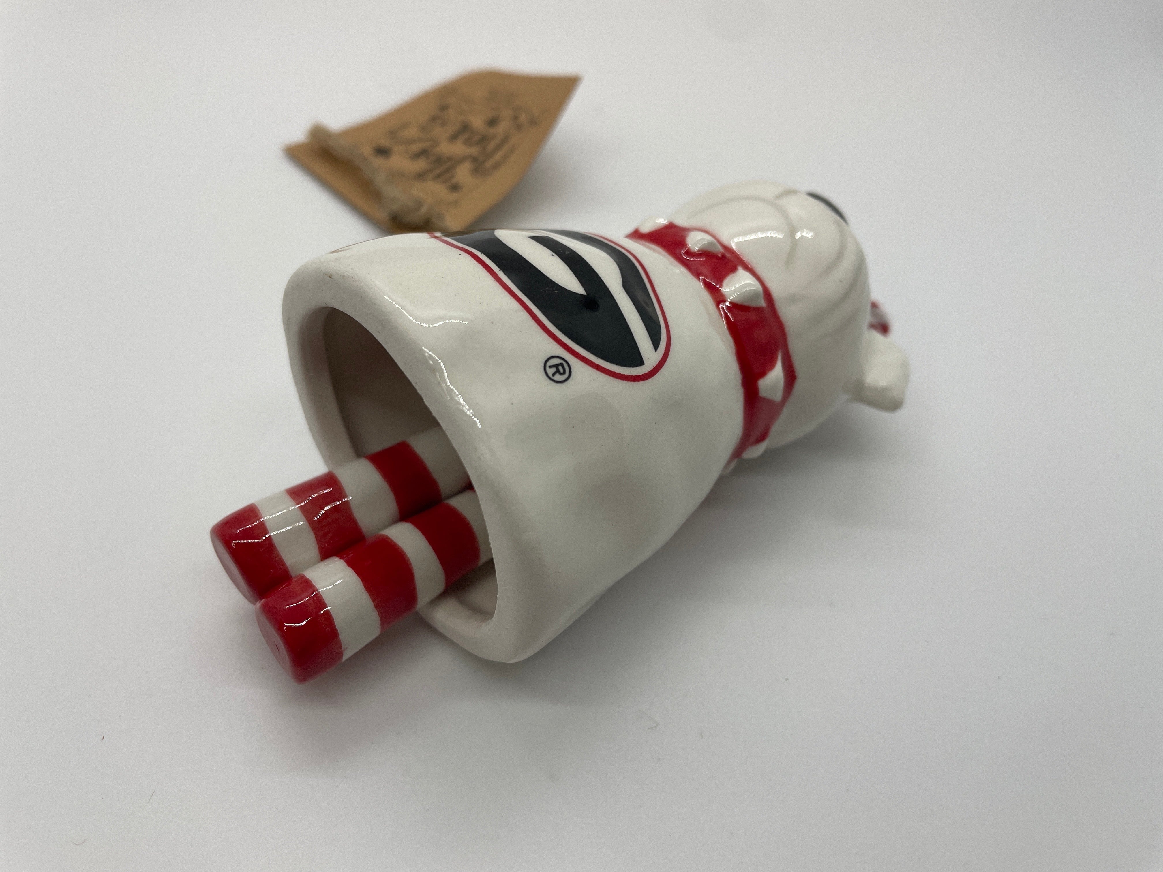 Glory Haus UGA Dawg Bell Ornament
