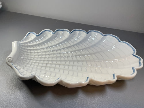 Mud Pie Ruffled Sea Shell Platter