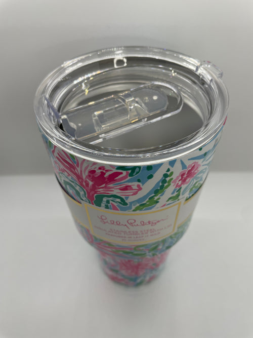 Lilly Pulitzer "Leaf It Wild" Insulated Tumbler