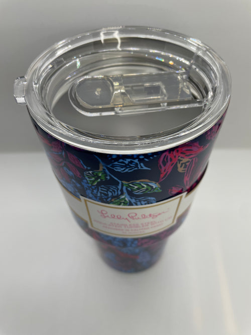 Lilly Pulitzer "Calypso Coast" Large Insulated Tumbler