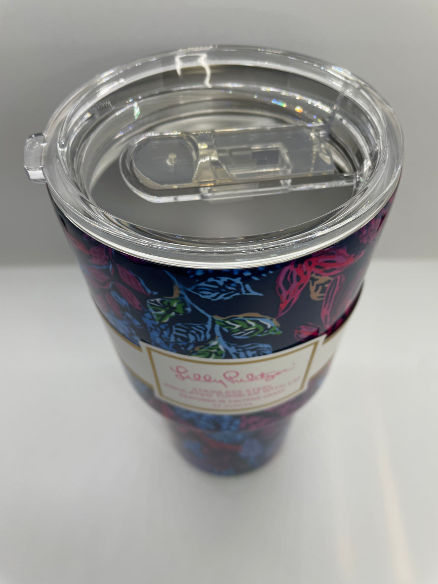 Lilly Pulitzer "Calypso Coast" Large Insulated Tumbler