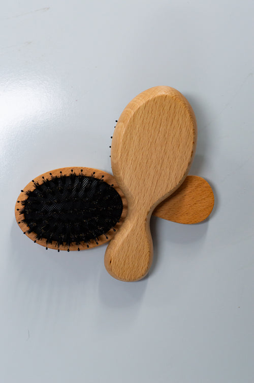 Custom Engraved Wooden Hairbrush