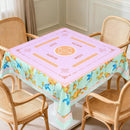 Blue Tablecloth Mahjong Mat