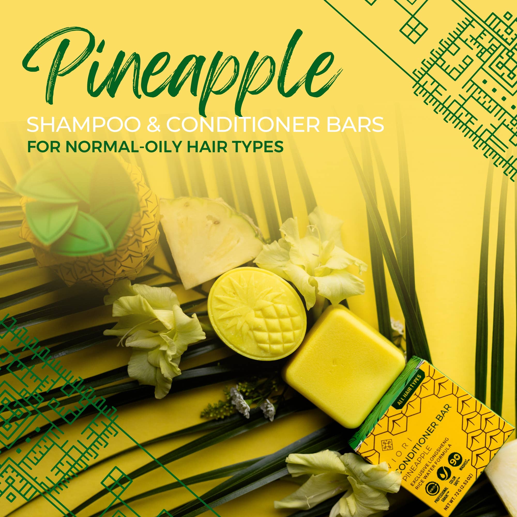 LIMITED Pineapple Shampoo Bar