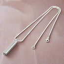 Sterling Silver Personalized Bar Necklace