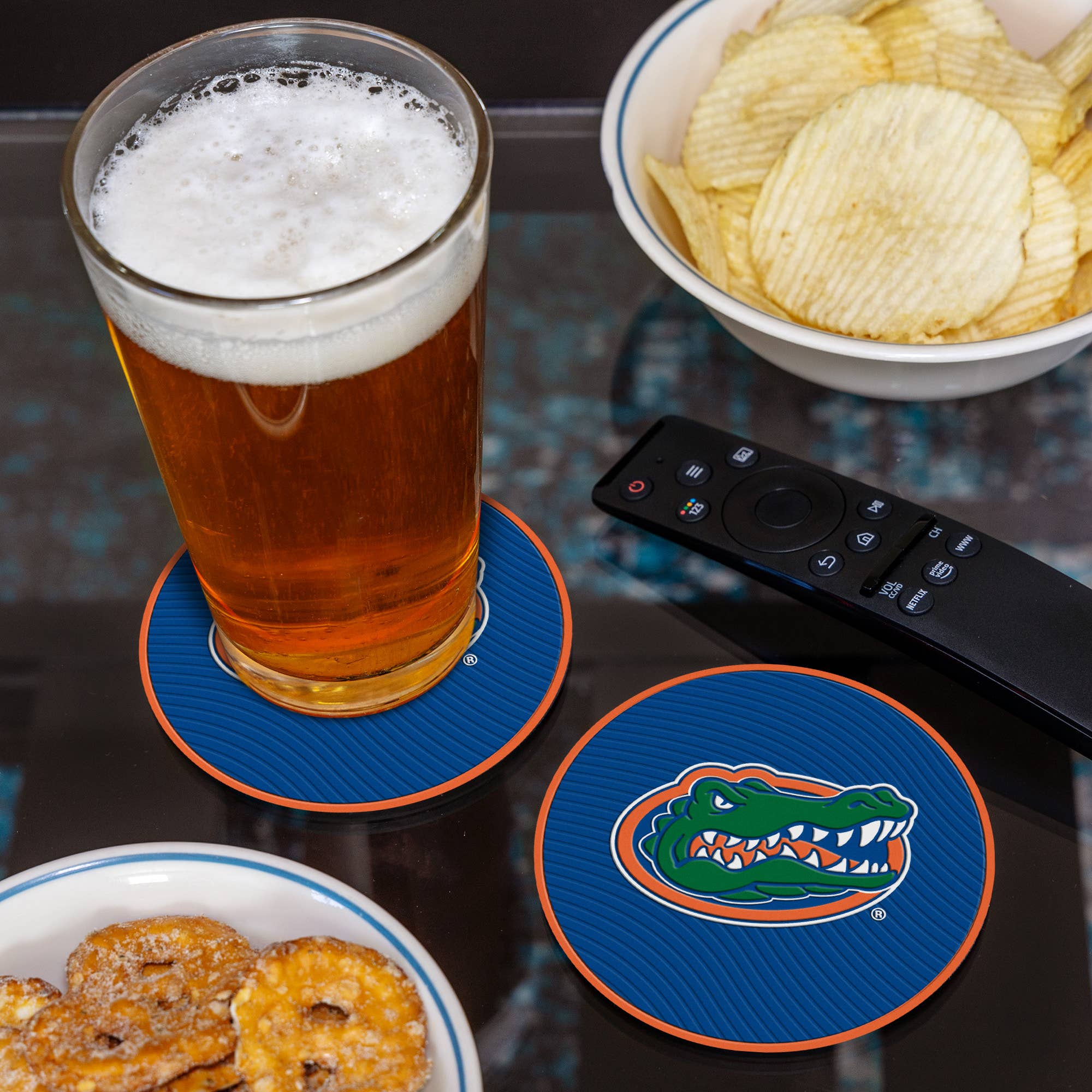 Florida Gators Molded PVC Coaster (4-Pack)