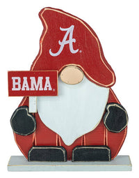 Alabama Crimson Tide Chunky 
Wood Gnome Stander (Sale Item)