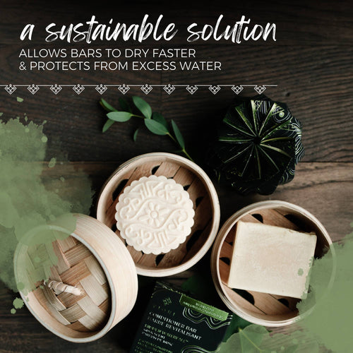 Bamboo Bar Holder | Shampoo & Conditioner Bars