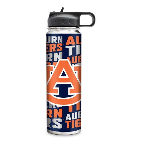 Auburn Tigers Stainless Steel Water Bottle